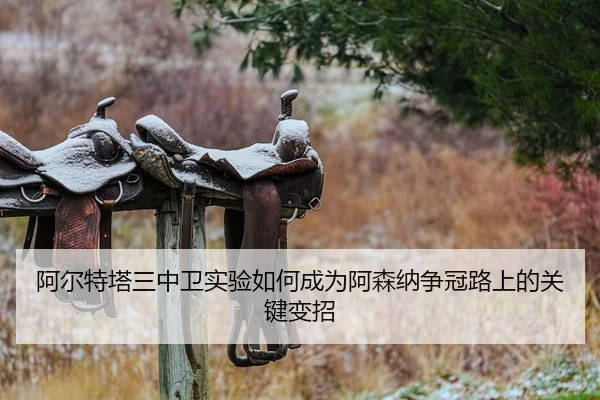 阿尔特塔三中卫实验如何成为阿森纳争冠路上的关键变招